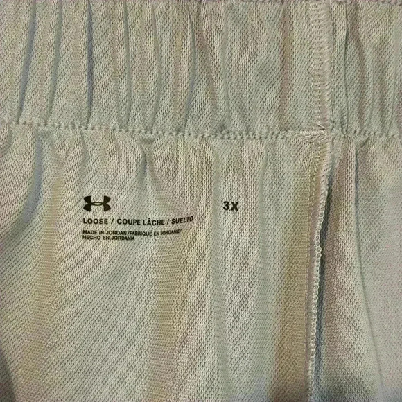 UA Under Armour Breathable Gym Women's Loose Activewear Shorts - Grey Size 3X - Picture 4 of 5